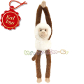 Keel Toys Плюшена маймуна със звук White Brown/White SW0301